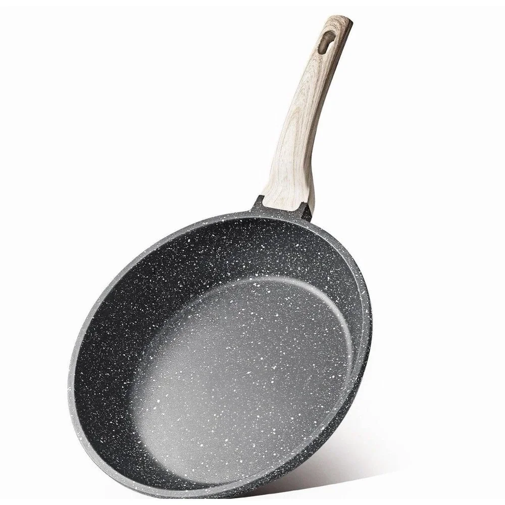 CAROTE Nonstick Frying Pan Skillet,Non Stick Granite Fry Pan Egg Pan Omelet Pans